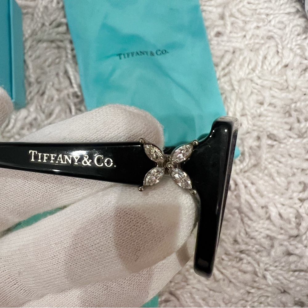 Authentic Tiffany & co eyeglass frame w crystals - Picture 2 of 13